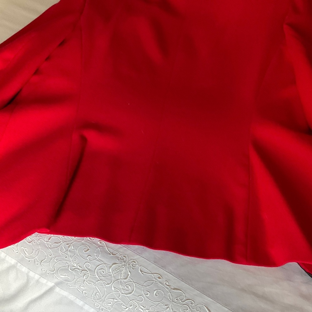 Red and Black Embroidered Jacket by Forecaster of Boston - Picture 5 of 6
